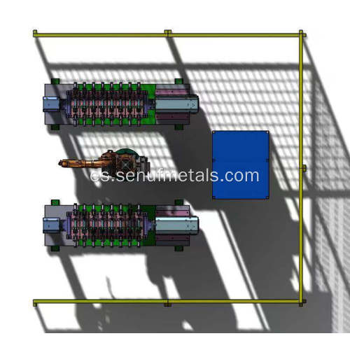 Posicionador automático de manipuladores de soldadura